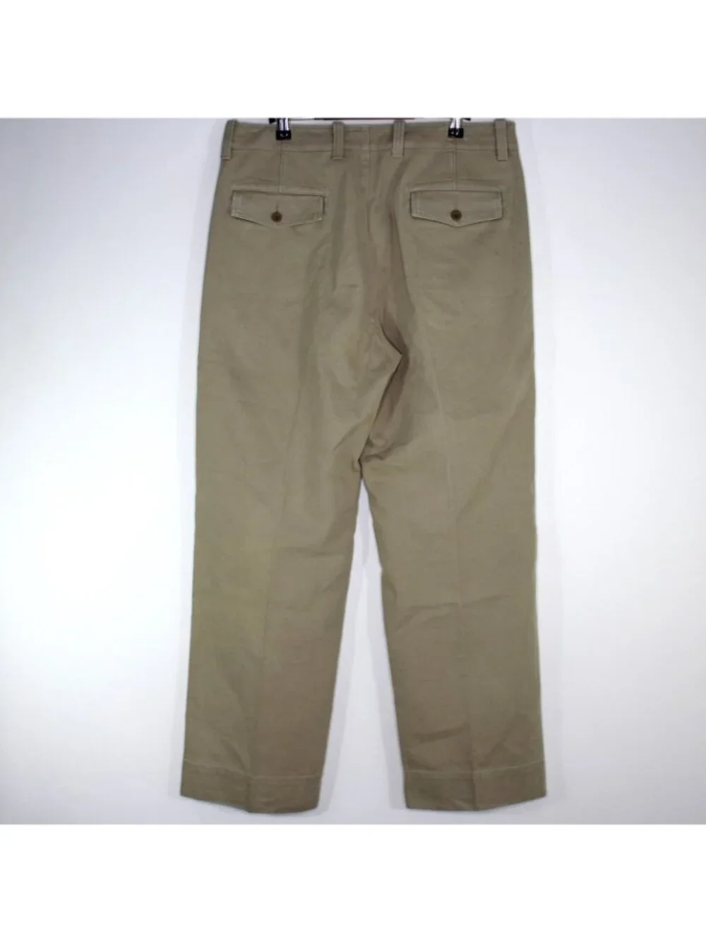 Vintage J.CREW Mens 34 x 30 Pleated Pants A1760